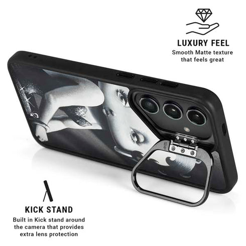 Betty Boop Black and White Galaxy S26 Plus Kickstand Case