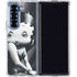 Betty Boop Black and White Galaxy Z Fold6 Clear Case
