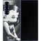 Betty Boop Black and White Galaxy Z Fold6 Skin