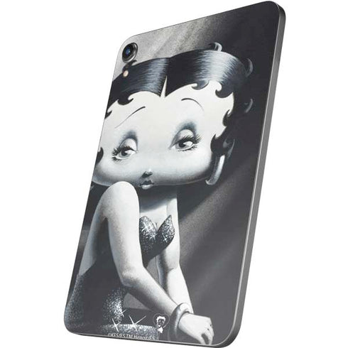Betty Boop Black and White Apple iPad Mini Skin