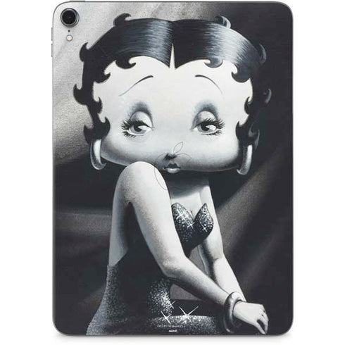 Betty Boop Black and White Apple iPad Pro Skin