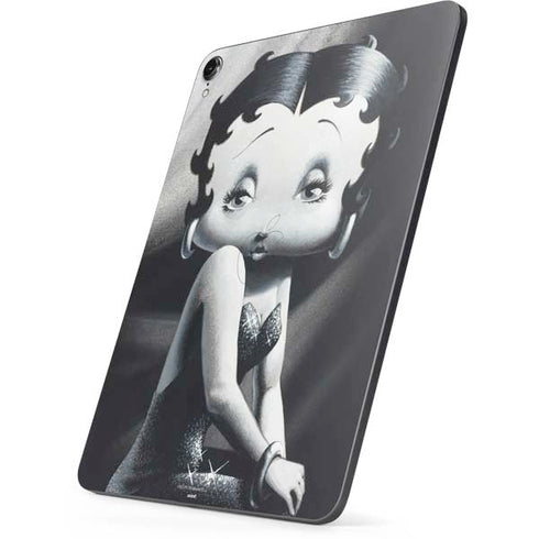 Betty Boop Black and White Apple iPad Pro Skin