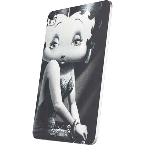 Betty Boop Black and White iPad Pro 13in M4 (2024) Skin