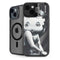 Betty Boop Black and White iPhone 14 Plus Kickstand Case