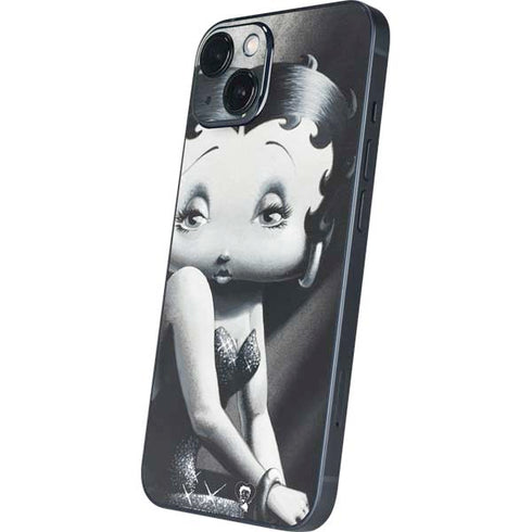 Betty Boop Black and White iPhone Skins