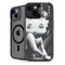 Betty Boop Black and White iPhone 15 Plus Kickstand Case