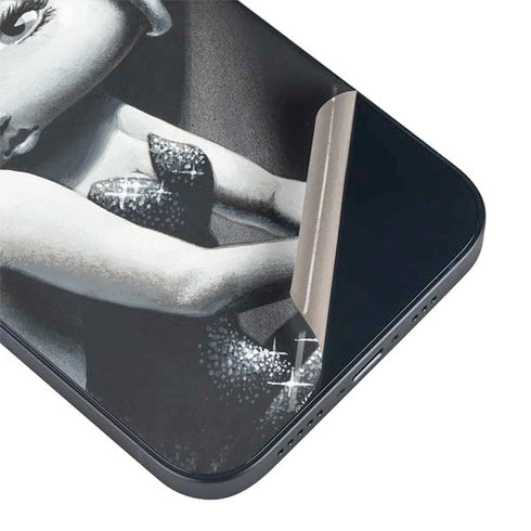 Betty Boop Black and White iPhone 15 Skin