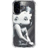 Betty Boop Black and White iPhone 16 Clear Case
