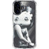 Betty Boop Black and White iPhone 16 Plus Clear Case