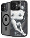 Betty Boop Black and White iPhone 16 Plus Kickstand Case