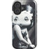 Betty Boop Black and White iPhone 16 Plus Magsafe Impact Case