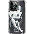 Betty Boop Black and White iPhone 16 Pro Clear Case