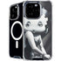 Betty Boop Black and White iPhone 16 Pro Max MagSafe Case