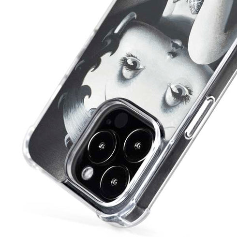 Betty Boop Black and White iPhone 16 Pro Max MagSafe Case