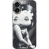 Betty Boop Black and White iPhone 16 Skin