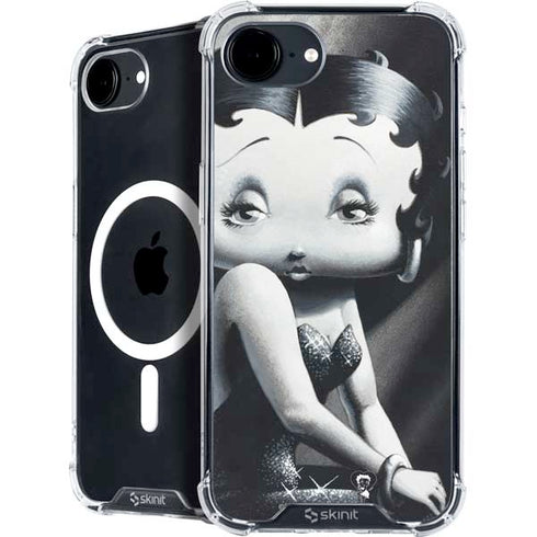 Betty Boop Black and White iPhone 16e MagSafe Case