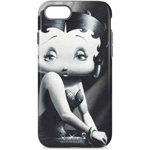 Betty Boop Black and White iPhone Cases