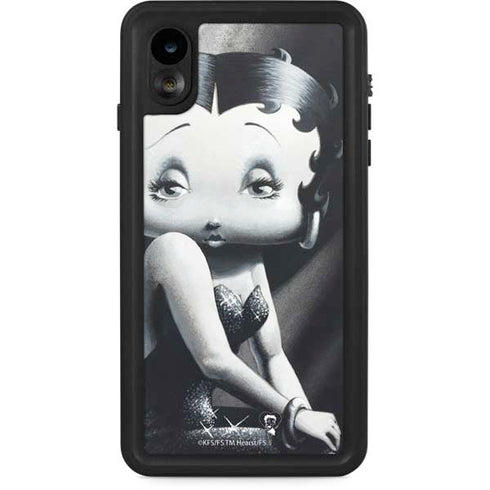 Betty Boop Black and White iPhone Cases
