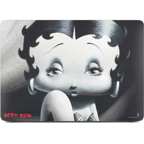 Betty Boop Black and White Apple MacBook Air Skin