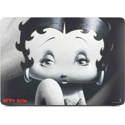 Betty Boop Black and White Apple MacBook Pro 16-inch Skin