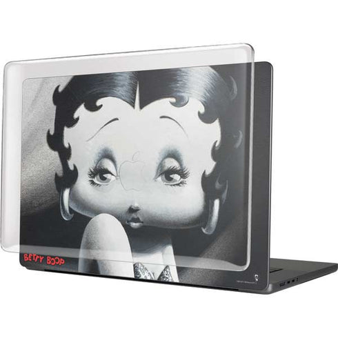 Betty Boop Black and White MacBook Cases