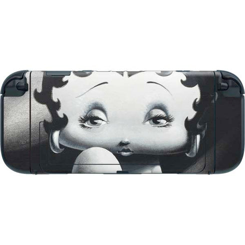 Betty Boop Black and White Nintendo Switch 2 (2025) with Joy-Con Skin