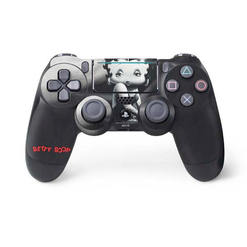 Betty Boop Black and White PlayStation PS4 Skins