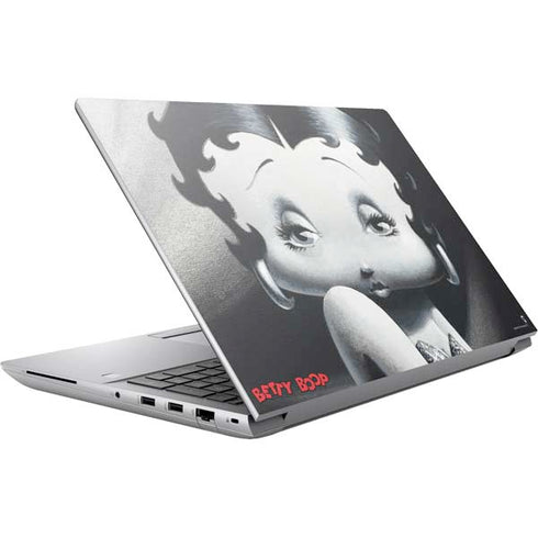 Betty Boop Black and White HP ZBook Fury 16 G10 Skin