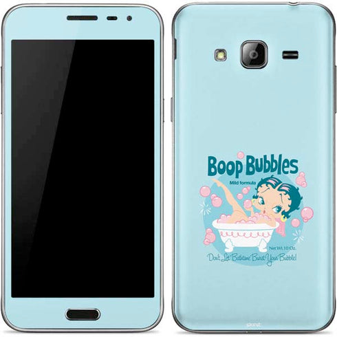 Betty Boop Bubbles Galaxy J3 Skin