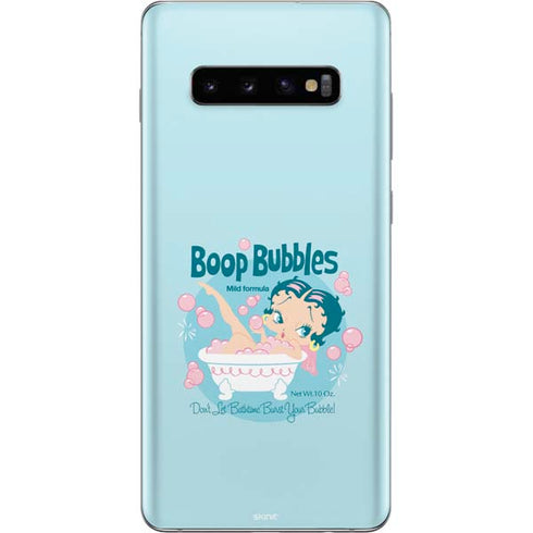 Betty Boop Bubbles Galaxy S10 Plus Skin