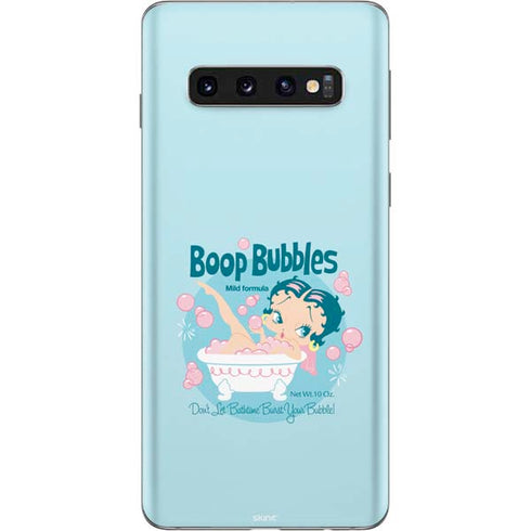 Betty Boop Bubbles Galaxy S10 Skin