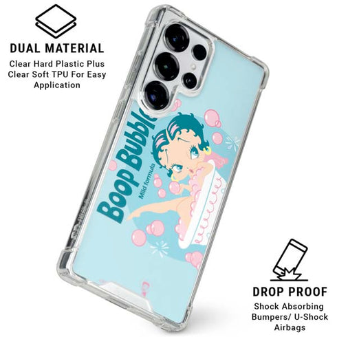 Betty Boop Bubbles Galaxy S25 Ultra Clear Case