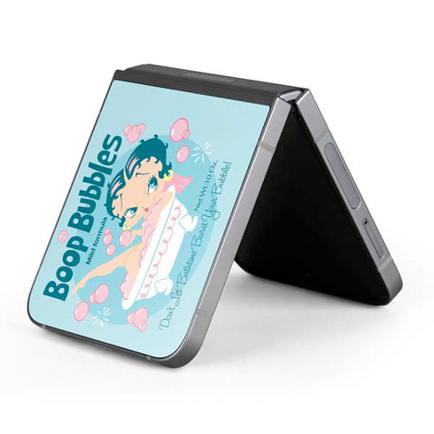 Betty Boop Bubbles Galaxy Z Flip6 Skin