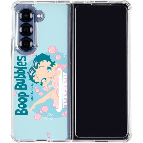Betty Boop Bubbles Galaxy Z Fold6 Clear Case