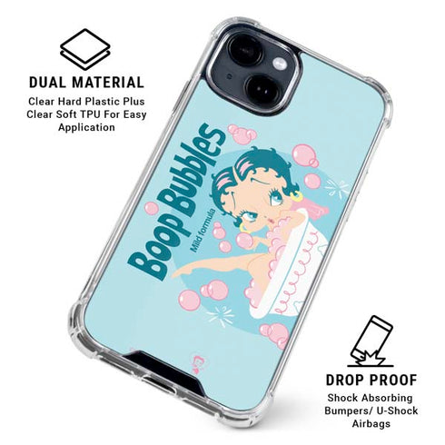 Betty Boop Bubbles iPhone 15 Clear Case