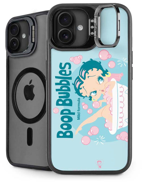 Betty Boop Bubbles iPhone 16 Kickstand Case