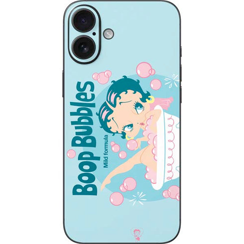 Betty Boop Bubbles iPhone 16 Plus Skin