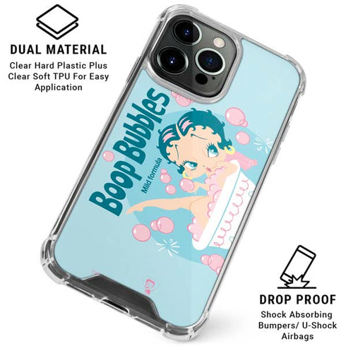 Betty Boop Bubbles iPhone 16 Pro Clear Case