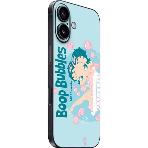 Betty Boop Bubbles iPhone 16 Skin