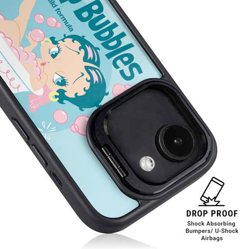 Betty Boop Bubbles iPhone 16e Kickstand Case