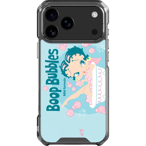 Betty Boop Bubbles iPhone 18 Pro Max Clear Case