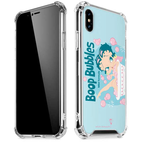 Betty Boop Bubbles iPhone X/XS Clear Case