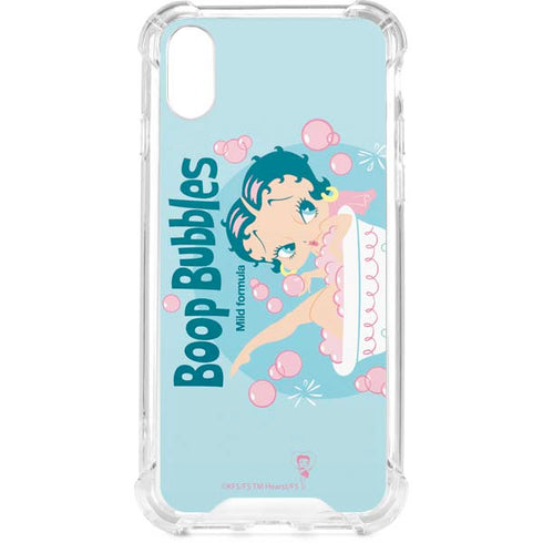 Betty Boop Bubbles iPhone XS Clear Case