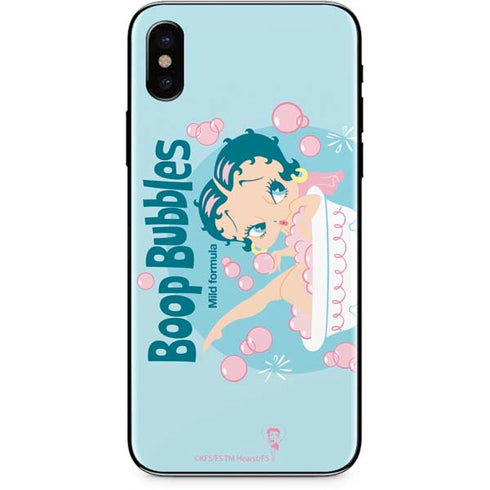 Betty Boop Bubbles iPhone XS Skin