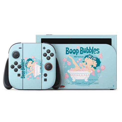 Betty Boop Bubbles Nintendo Switch 2 (2025) with Joy-Con Skin