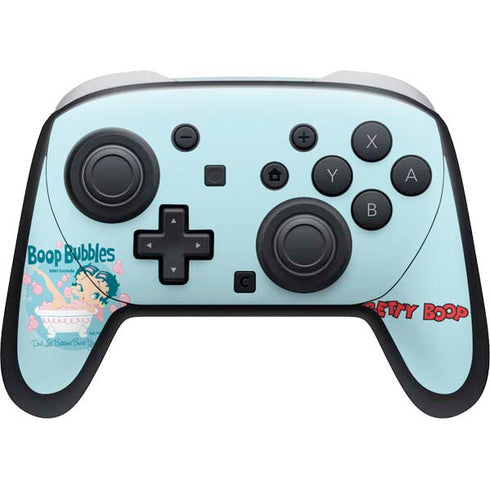 Betty Boop Bubbles Nintendo Switch 2 (2025) Pro Controller Skin