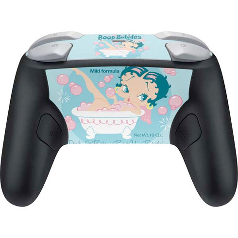 Betty Boop Bubbles Nintendo Switch 2 (2025) Pro Controller Skin