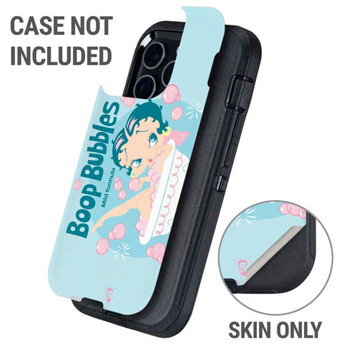 Betty Boop Bubbles Otterbox Defender iPhone Skin