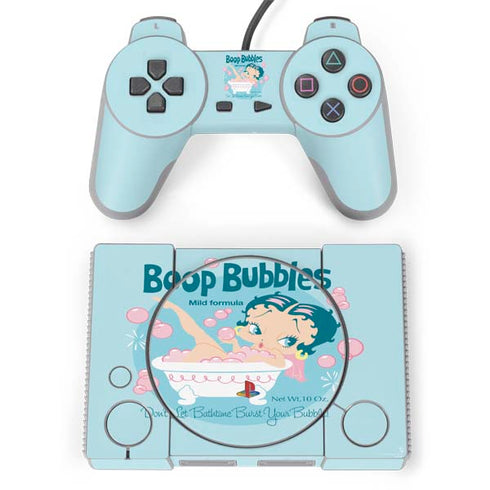 Betty Boop Bubbles PlayStation Classic Bundle Skin