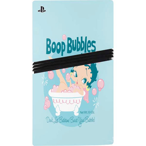 Betty Boop Bubbles PS5 Pro Console Skin
